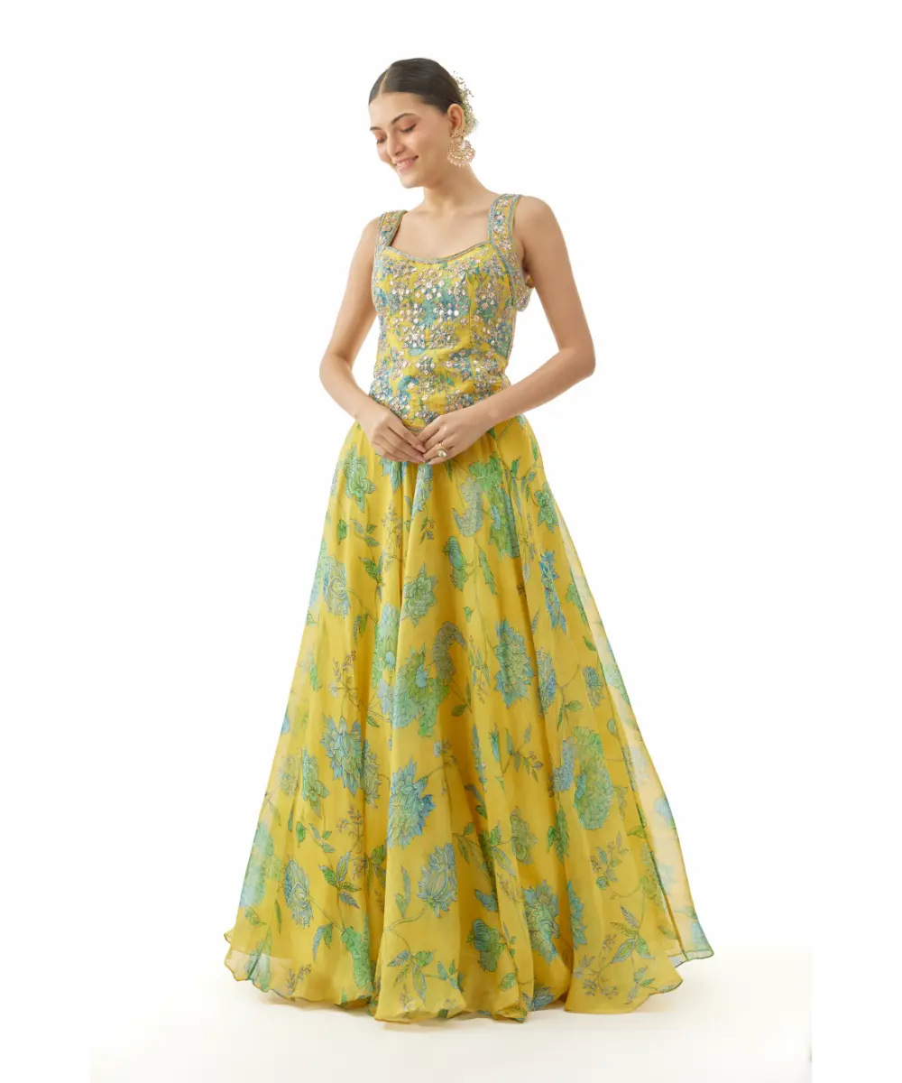 GOPI VAID - Zaira lehenga set